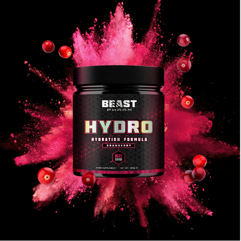 HYDRO Beast Pharm Cranberry 60 Servings Hydration Formula