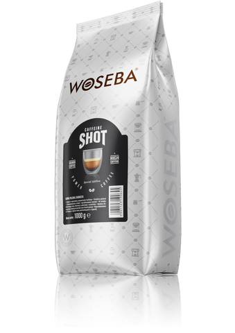 Woseba Caffeine Shot 1000g Whole Coffee Beans Power Shot Coffee
