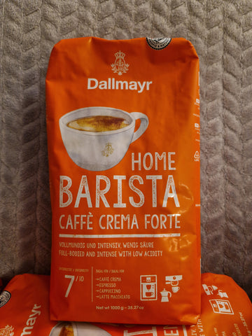 Dallmayr Home Barista Crema Forte 1Kg Coffee Beans